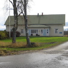 Gammalt hus i östra Finland