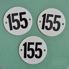 Gammal emaljskylt nr 155