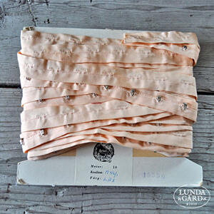 Vintage - Textil | kläder | skor - Rosa hake och hyska-band - 10 cm