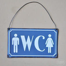 Wc-skylt