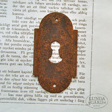Nyckelskylt 1