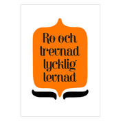 Vykort "Ro och trevnad"